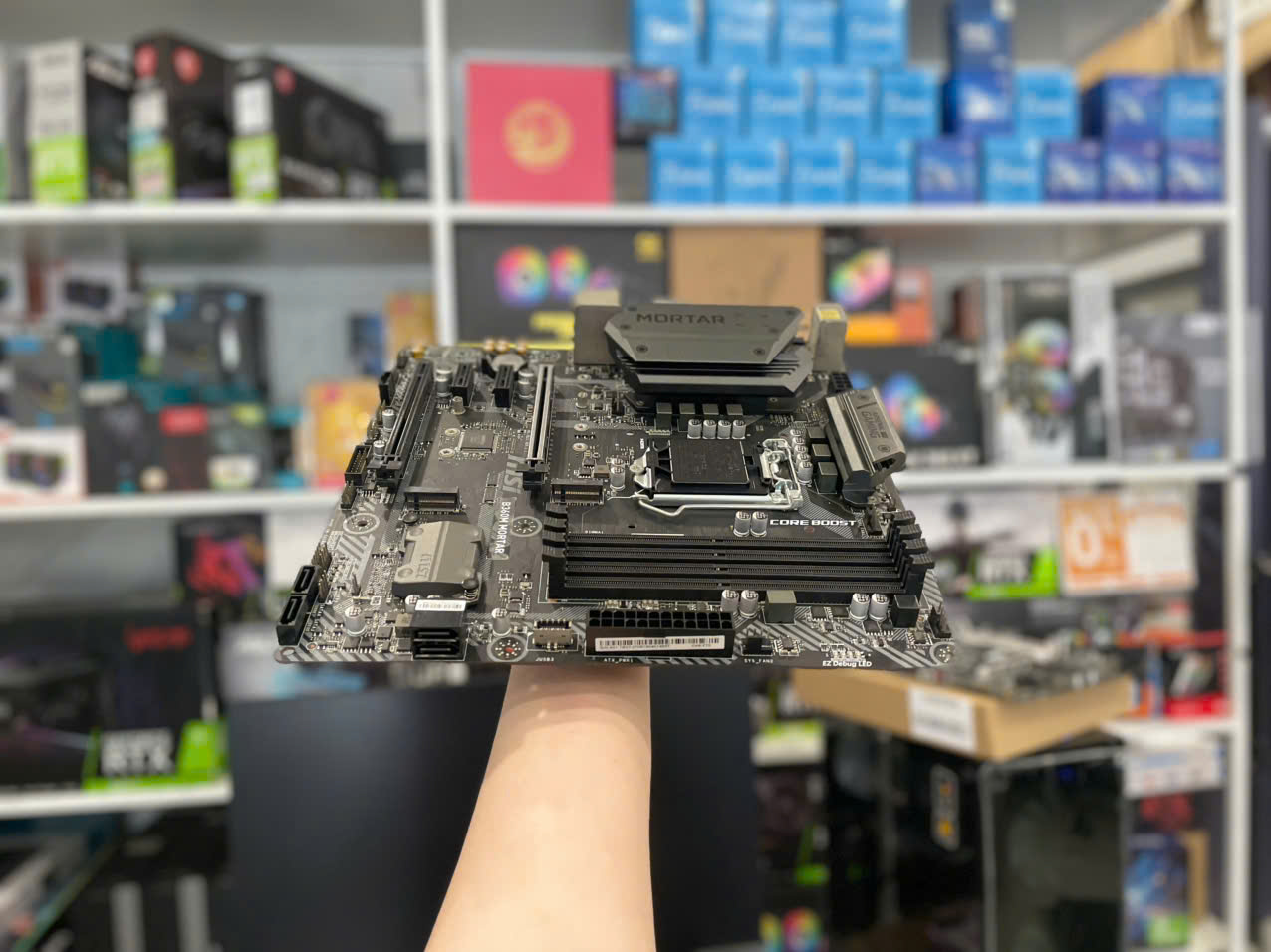 Main B360M MSI Mortar Gaming Intel thế hệ 8 9